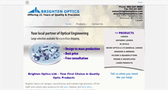 Desktop Screenshot of brightenoptics.com